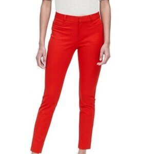 Banana Republic Cardinal Red Modern Sloan Skinny Pants, OP